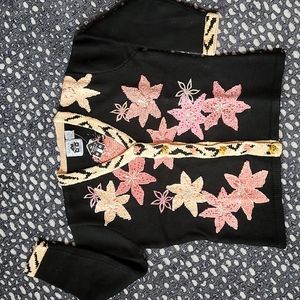 SALE!! Storybook Knits "Tiger Lilly Field" Sweater NWT!